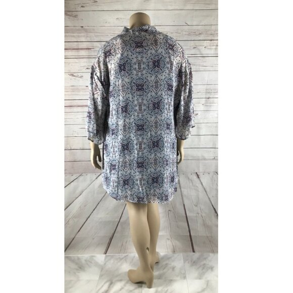 WALLFLOWER Sleeveless Kimono Dress NWT 1X - Picture 10 of 10